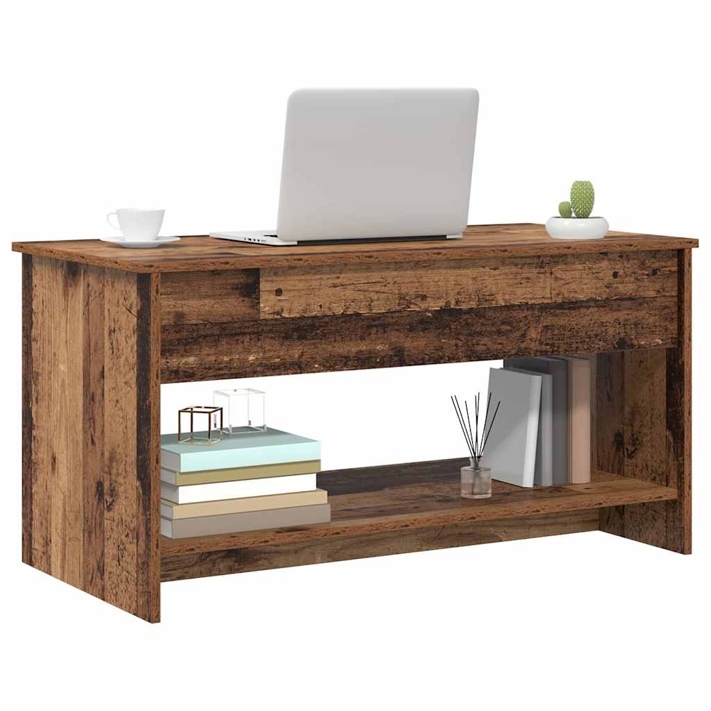 Sofabord Gammelt træ 80 x 50,5 x 41,5 cm Konstrueret træ