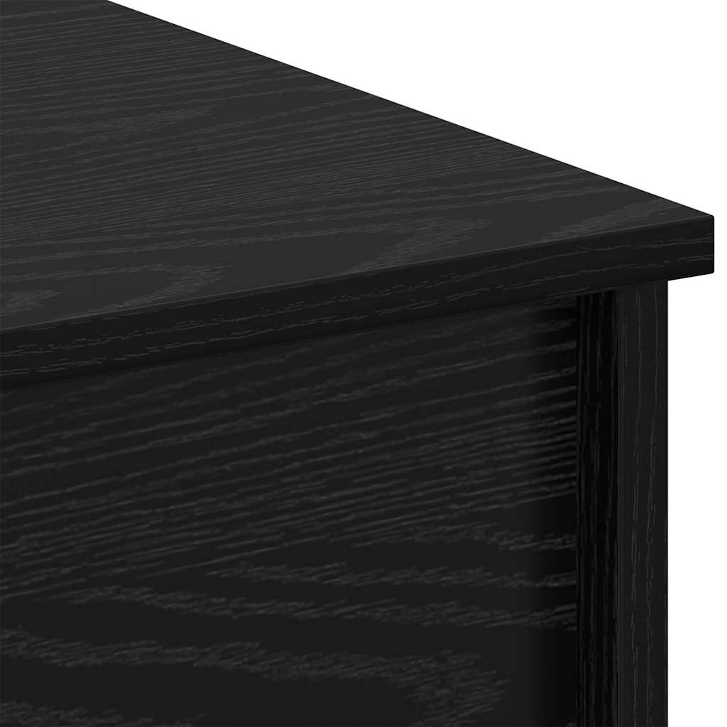 Sofabord Sort eg 80 x 50,5 x 41,5 cm Konstrueret træ