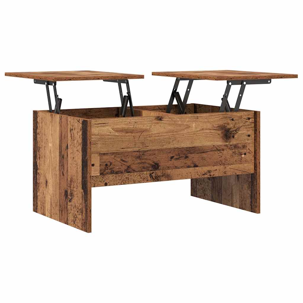Sofabord Gammelt træ 102 x 50,5 x 46,5 cm Konstrueret træ