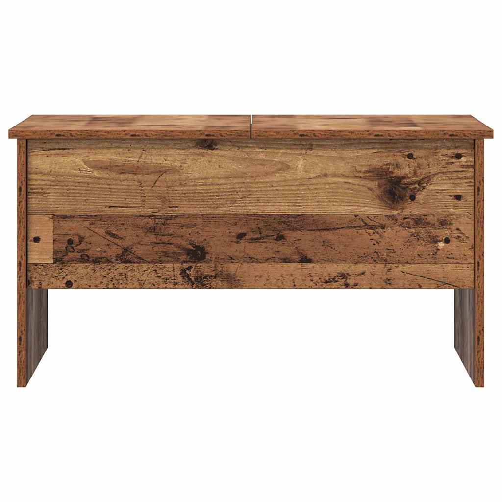 Sofabord Gammelt træ 102 x 50,5 x 46,5 cm Konstrueret træ