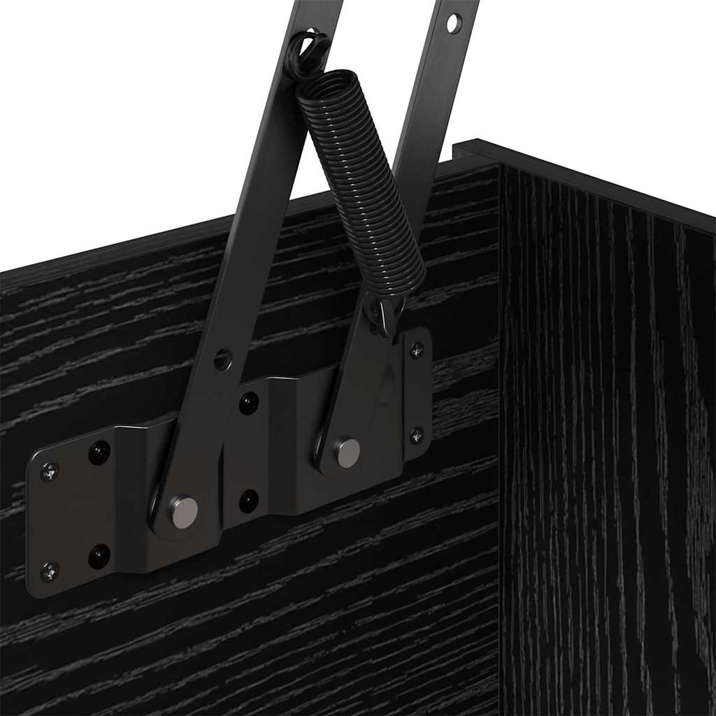 Sofabord Sort eg 102 x 50,5 x 46,5 cm Konstrueret træ