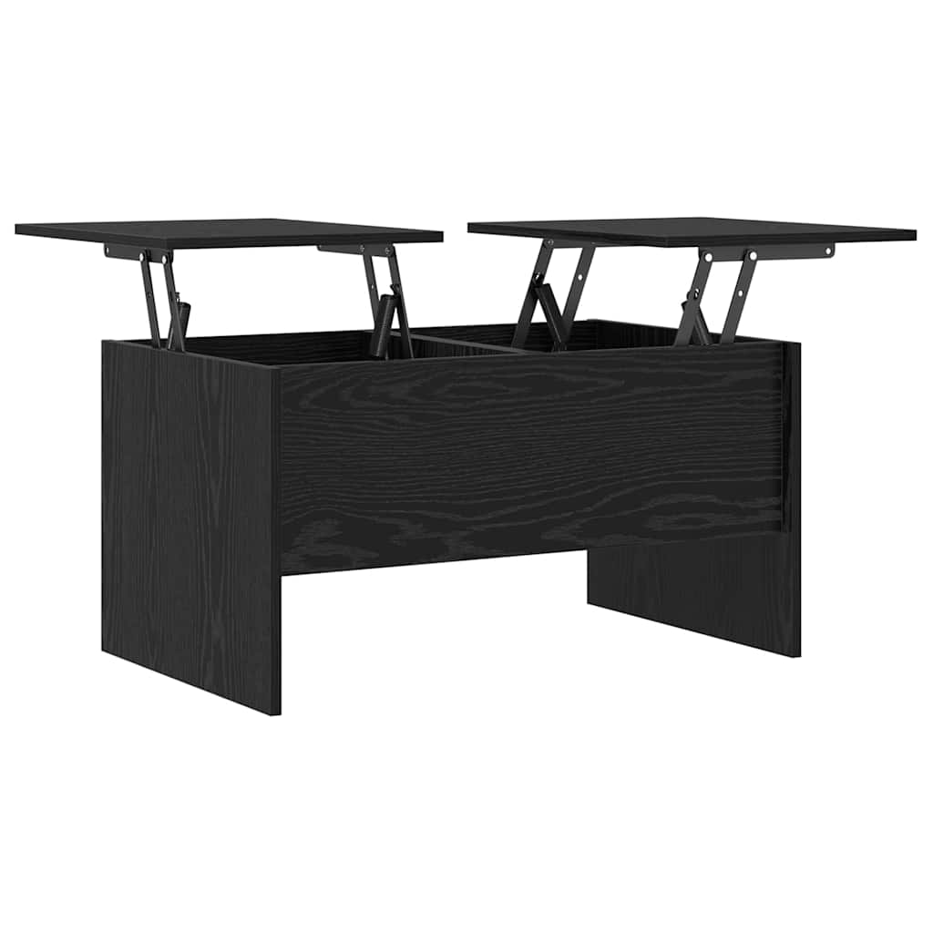 Sofabord Sort eg 102 x 50,5 x 46,5 cm Konstrueret træ