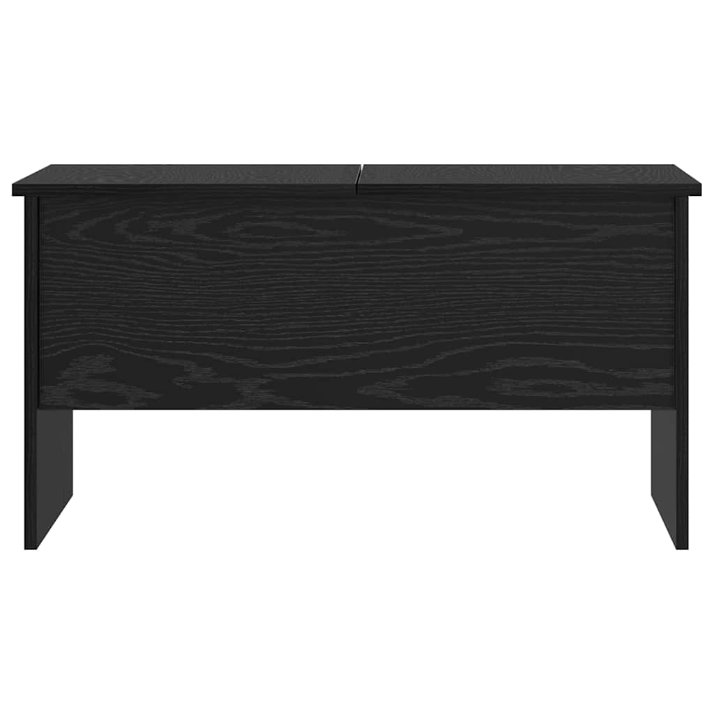 Sofabord Sort eg 102 x 50,5 x 46,5 cm Konstrueret træ