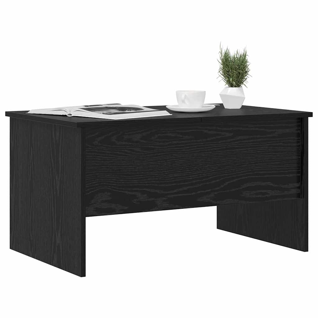 Sofabord Sort eg 102 x 50,5 x 46,5 cm Konstrueret træ