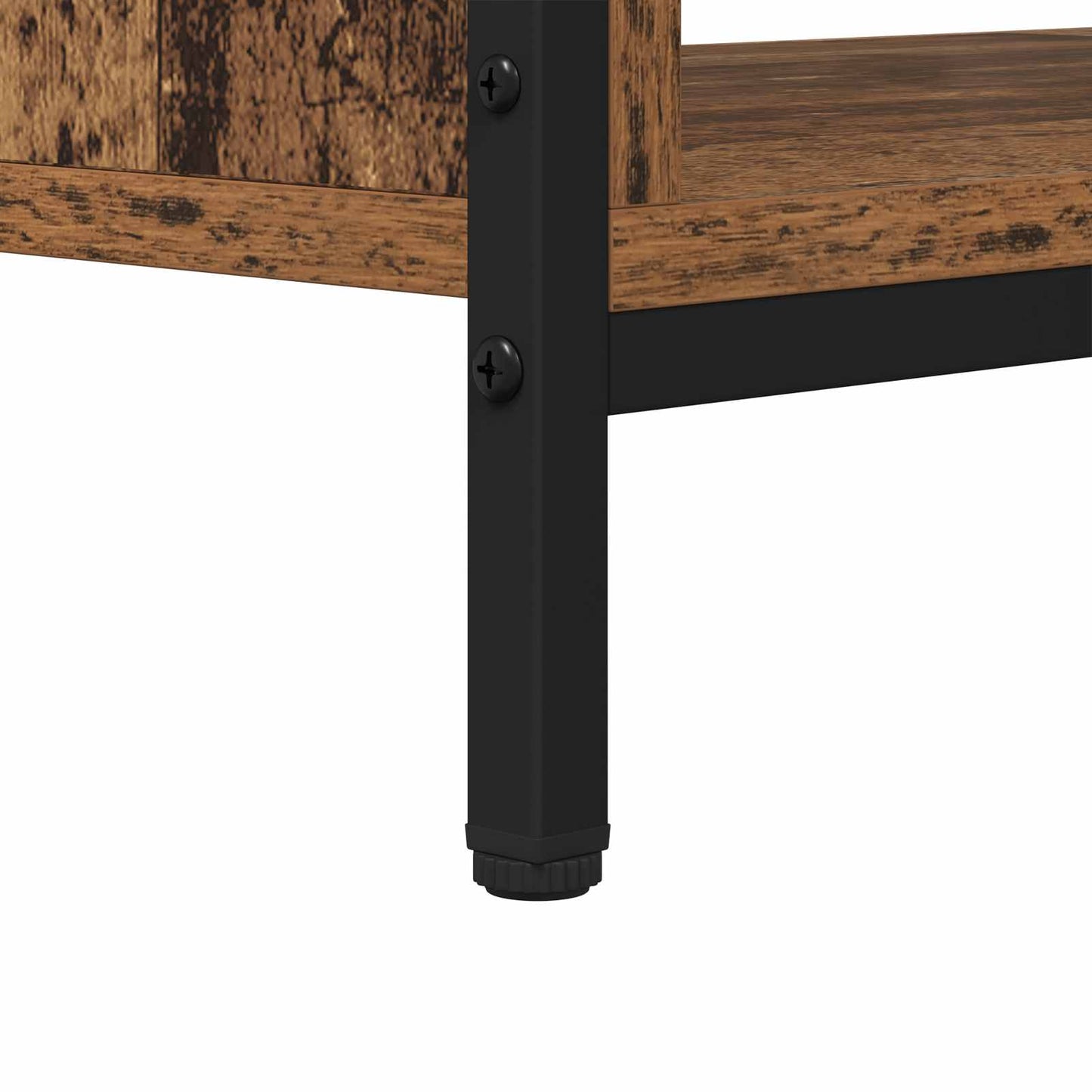 TV-skab 100 x 40 x 45 cm Gammelt træ Konstrueret træ