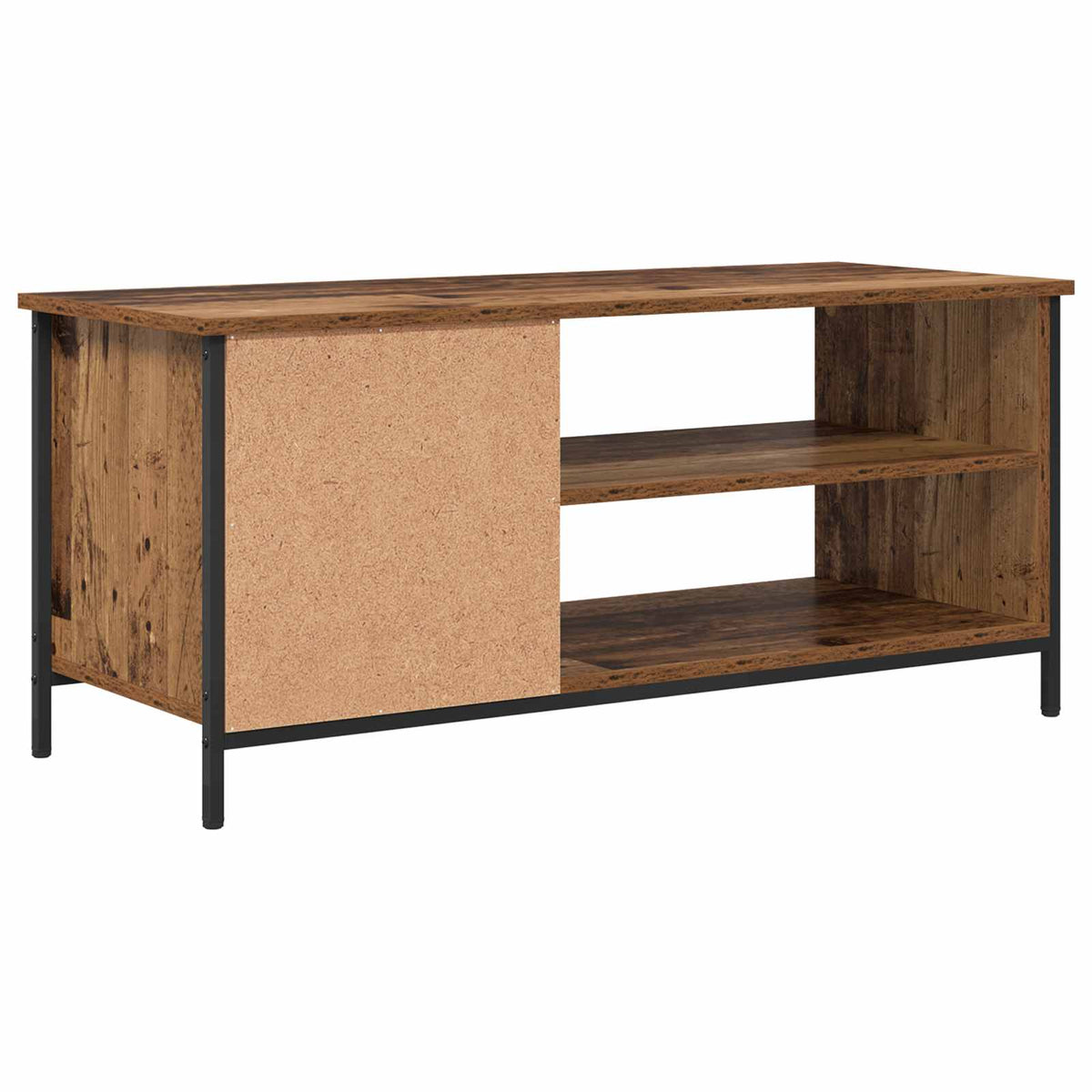 TV-skab 100 x 40 x 45 cm Gammelt træ Konstrueret træ