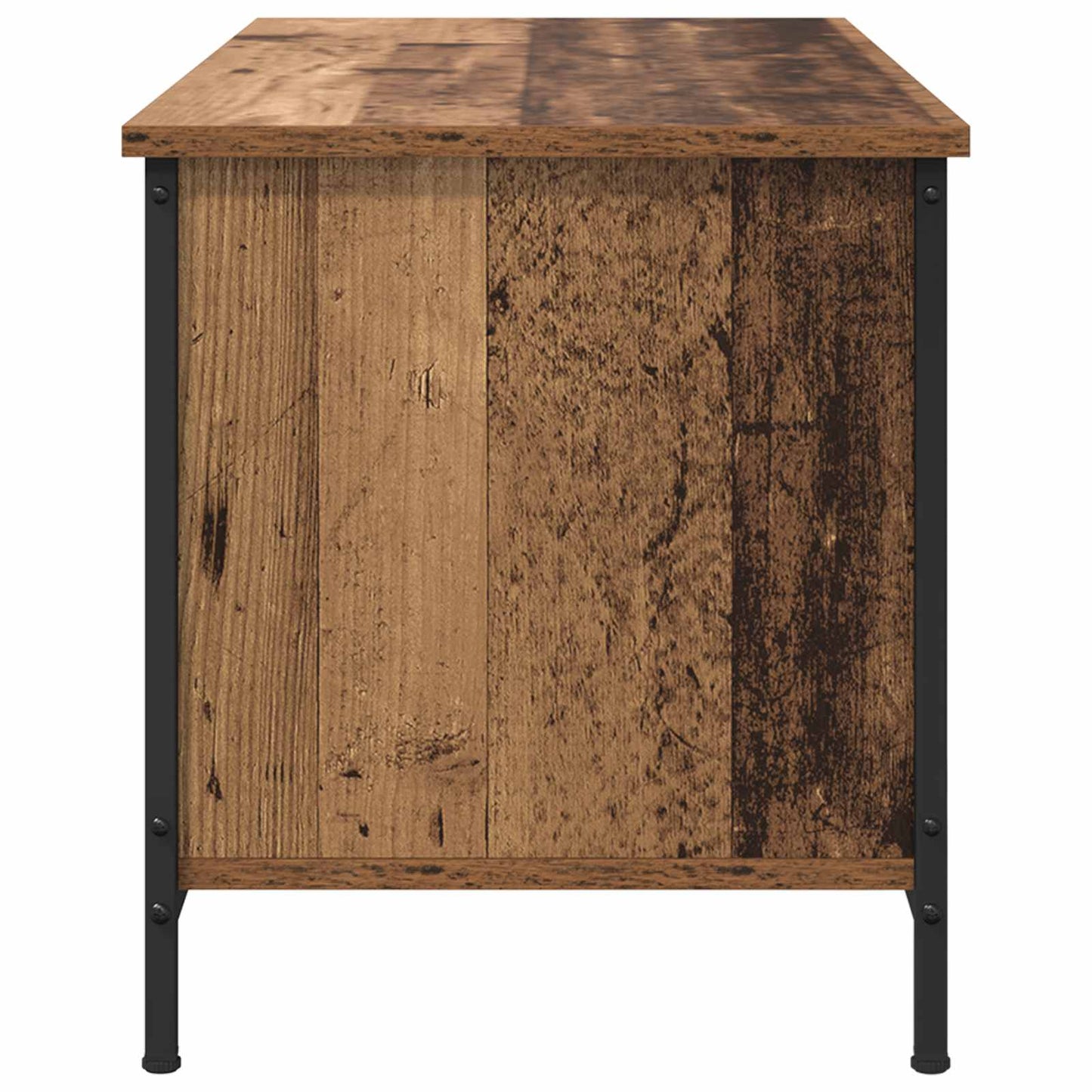 TV-skab 100 x 40 x 45 cm Gammelt træ Konstrueret træ