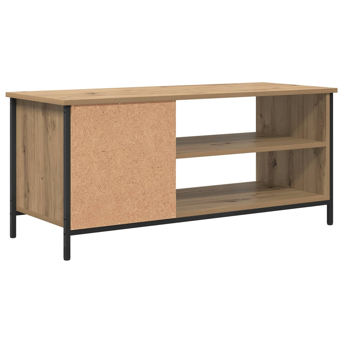 TV-skab 100 x 40 x 45 cm Artisan Egetræ Konstrueret træ