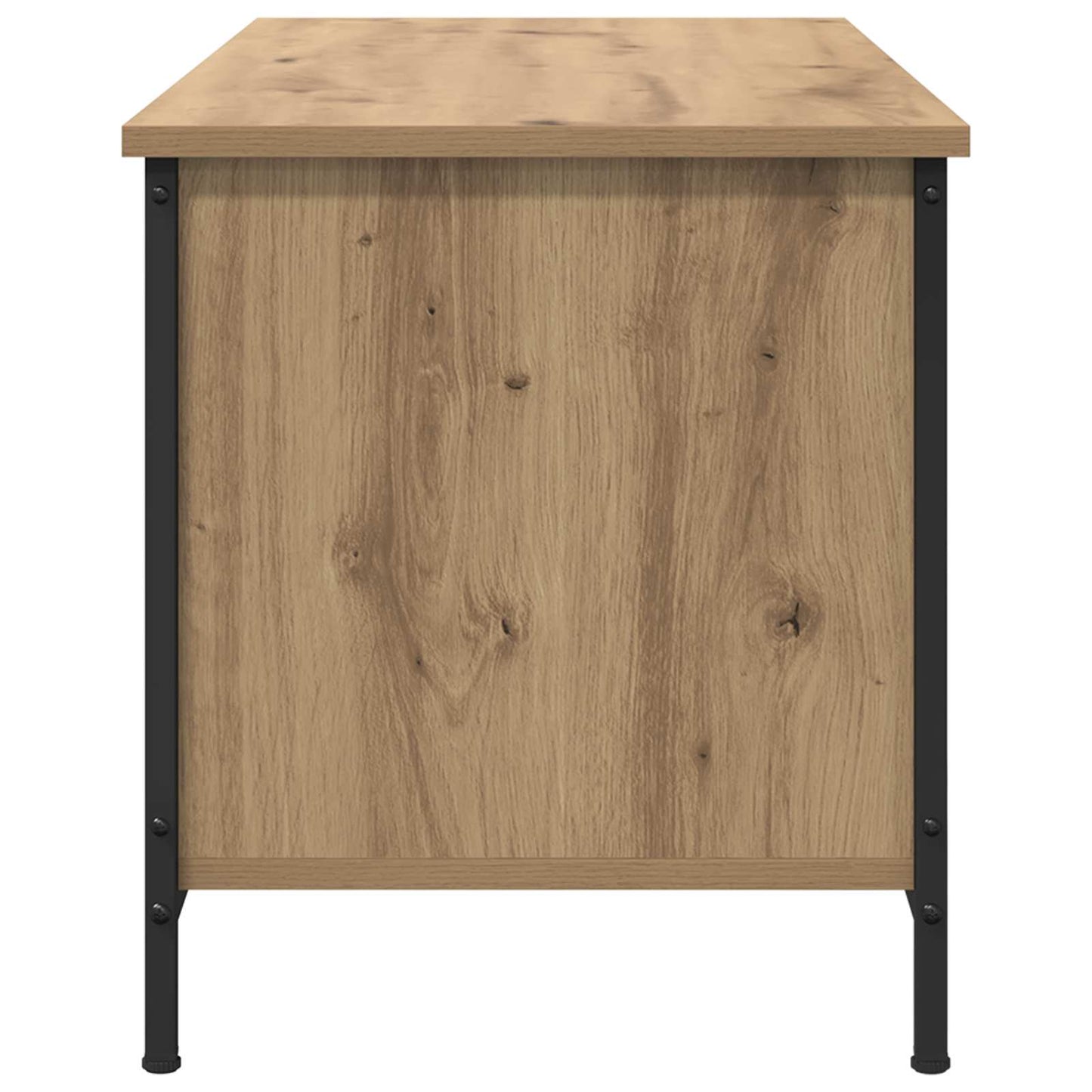 TV-skab 100 x 40 x 45 cm Artisan Egetræ Konstrueret træ
