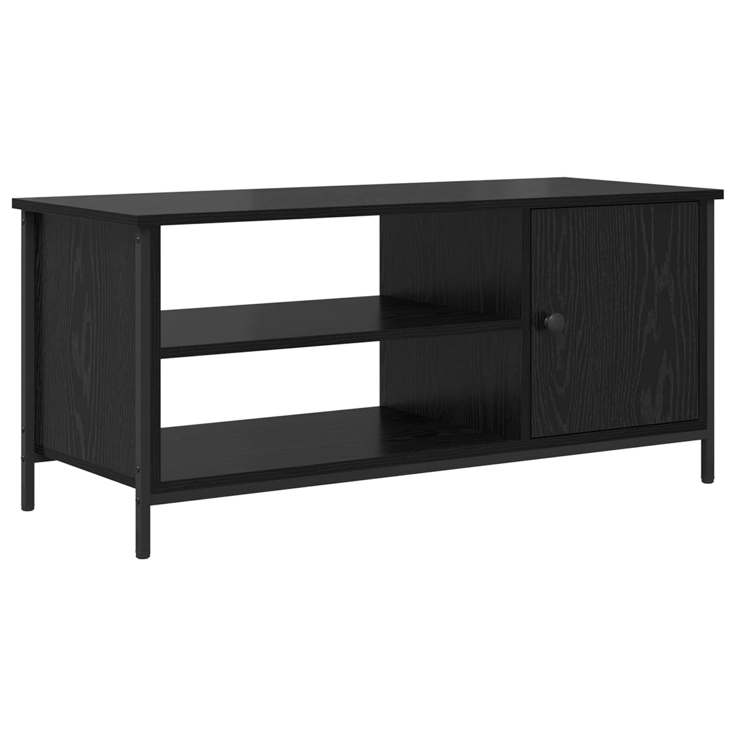 TV-skab 100 x 40 x 45 cm Sort eg Konstrueret træ