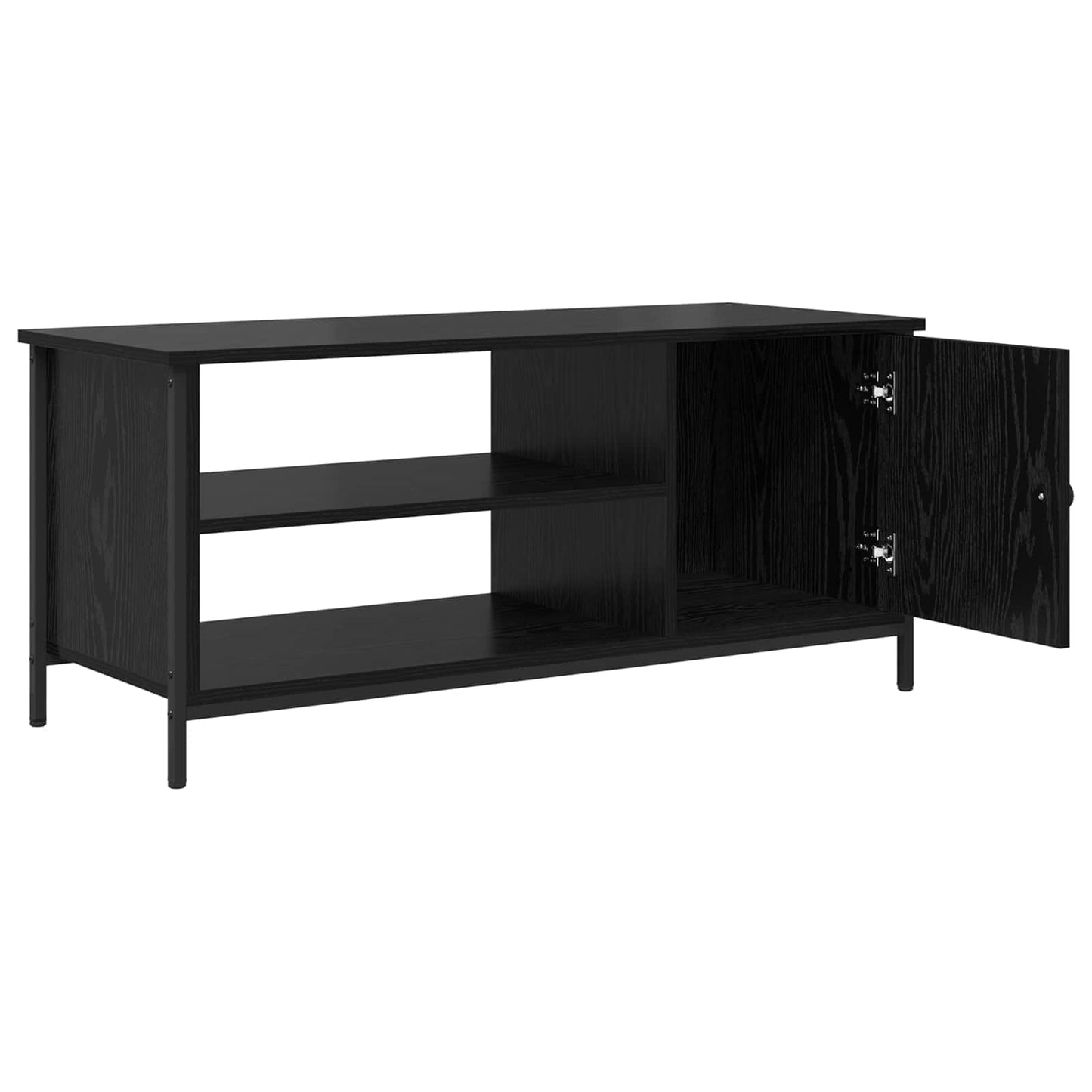 TV-skab 100 x 40 x 45 cm Sort eg Konstrueret træ