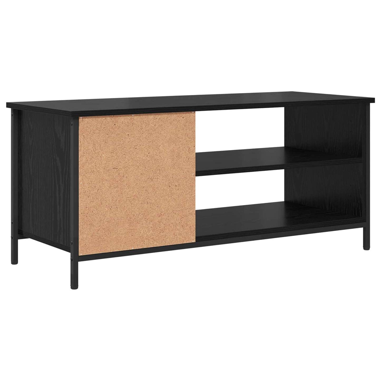 TV-skab 100 x 40 x 45 cm Sort eg Konstrueret træ