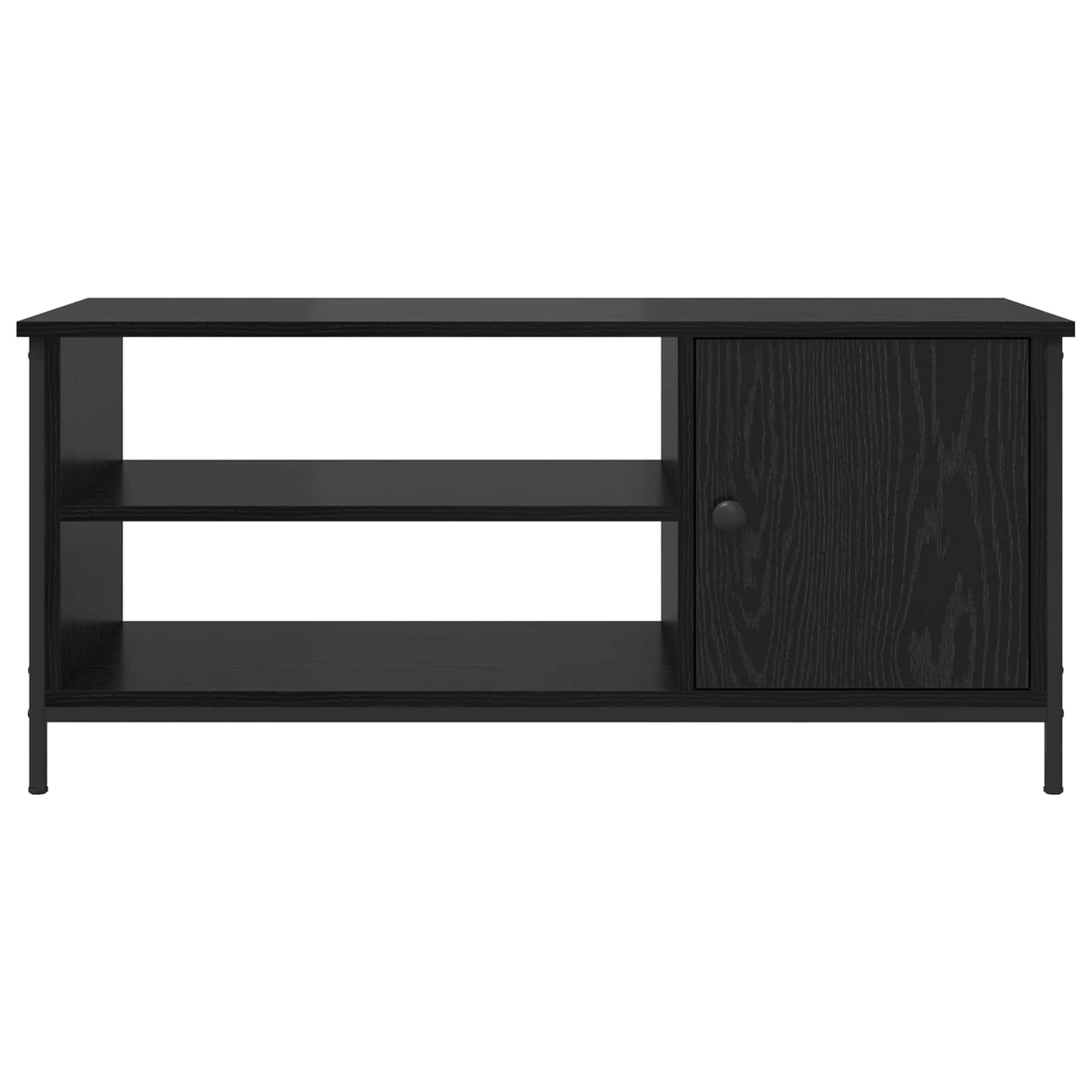 TV-skab 100 x 40 x 45 cm Sort eg Konstrueret træ