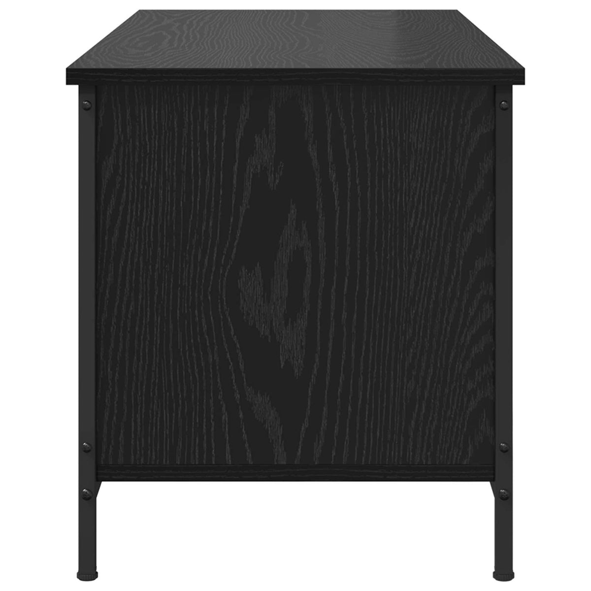 TV-skab 100 x 40 x 45 cm Sort eg Konstrueret træ