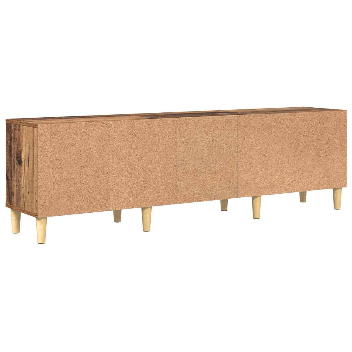 TV-skab 150 x 30 x 45 cm Gammelt træ Konstrueret træ