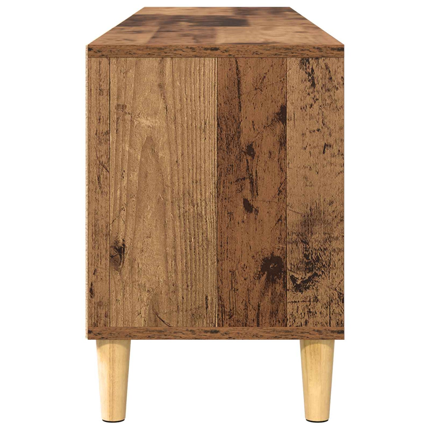 TV-skab 150 x 30 x 45 cm Gammelt træ Konstrueret træ