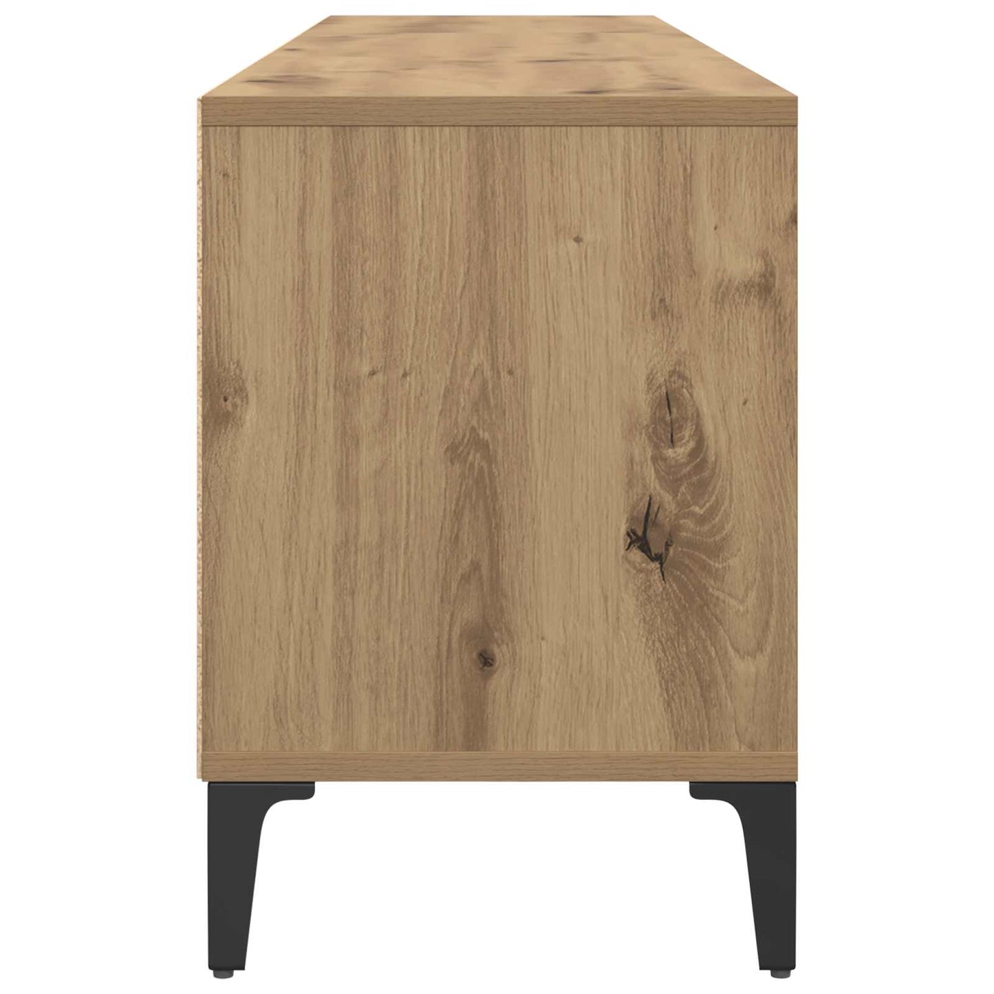 TV-skab 150 x 30 x 45 cm Artisan Egetræ Ingeniørt træ og jern