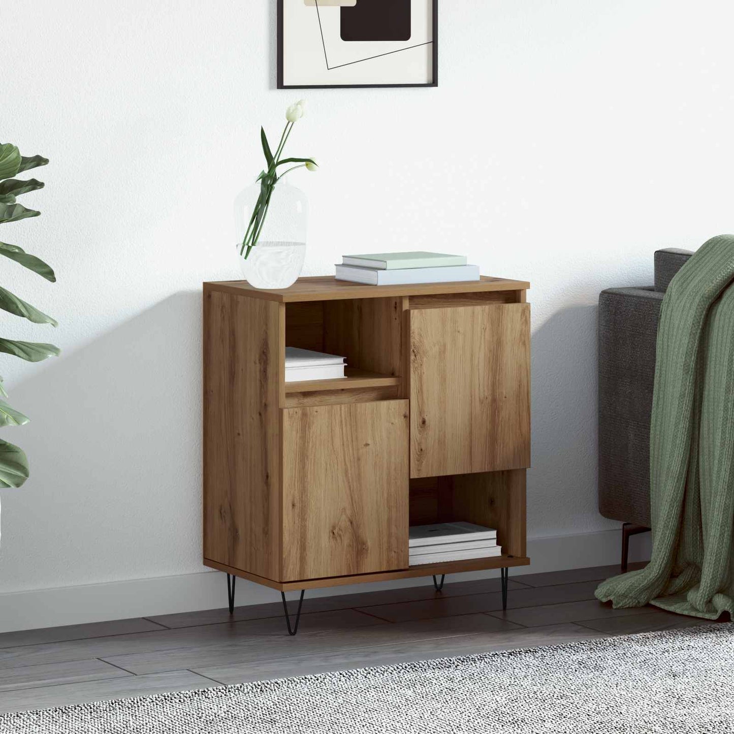 Sideboard Artisan Egetræ 60 x 35 x 70 cm