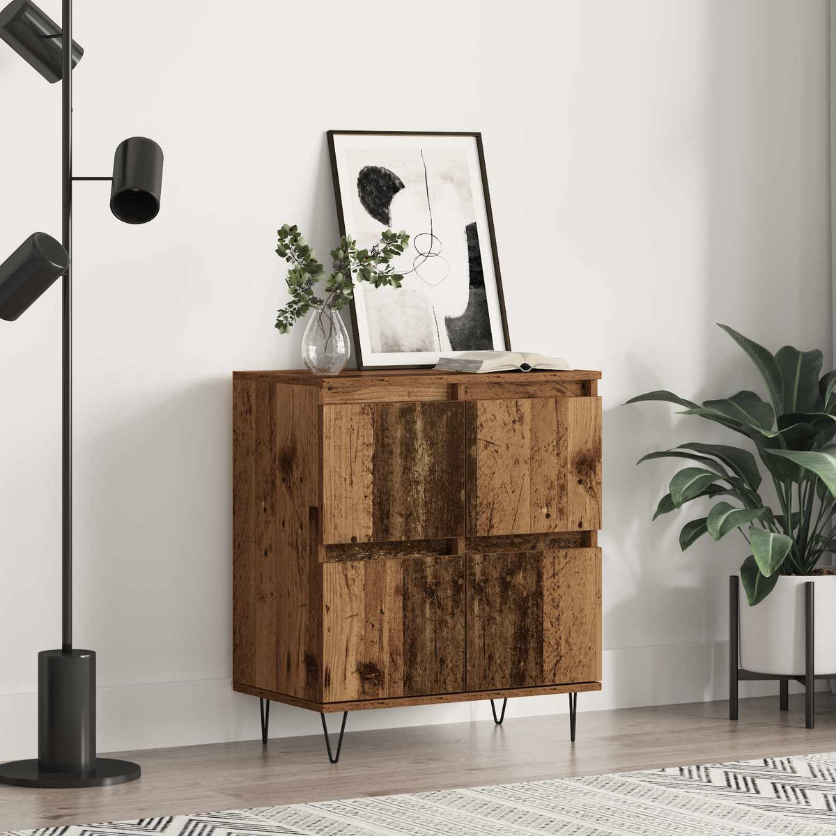 Sideboard Gammelt træ 60 x 35 x 70 cm