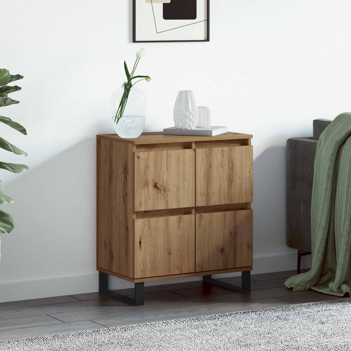 Sideboard Artisan Egetræ 60 x 35 x 70 cm