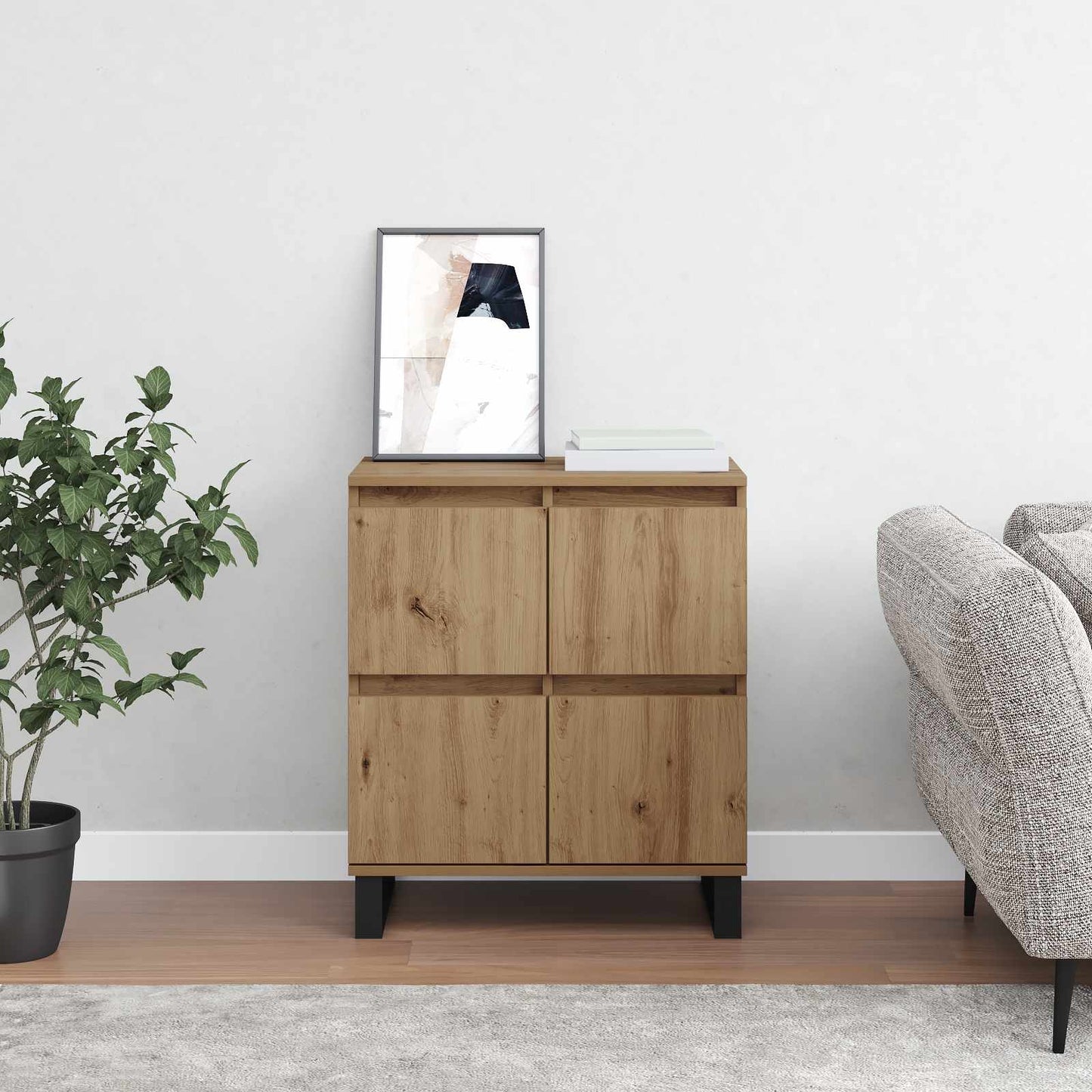 Sideboard Artisan Egetræ 60 x 35 x 70 cm