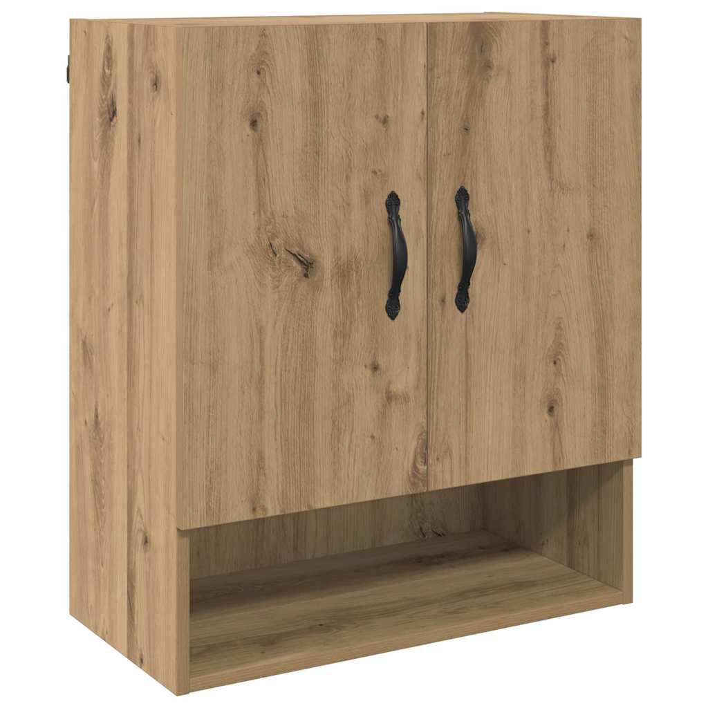 Vægmonteret skab 60 x 31 x 70 cm Konstrueret træ Artisan Egetræ