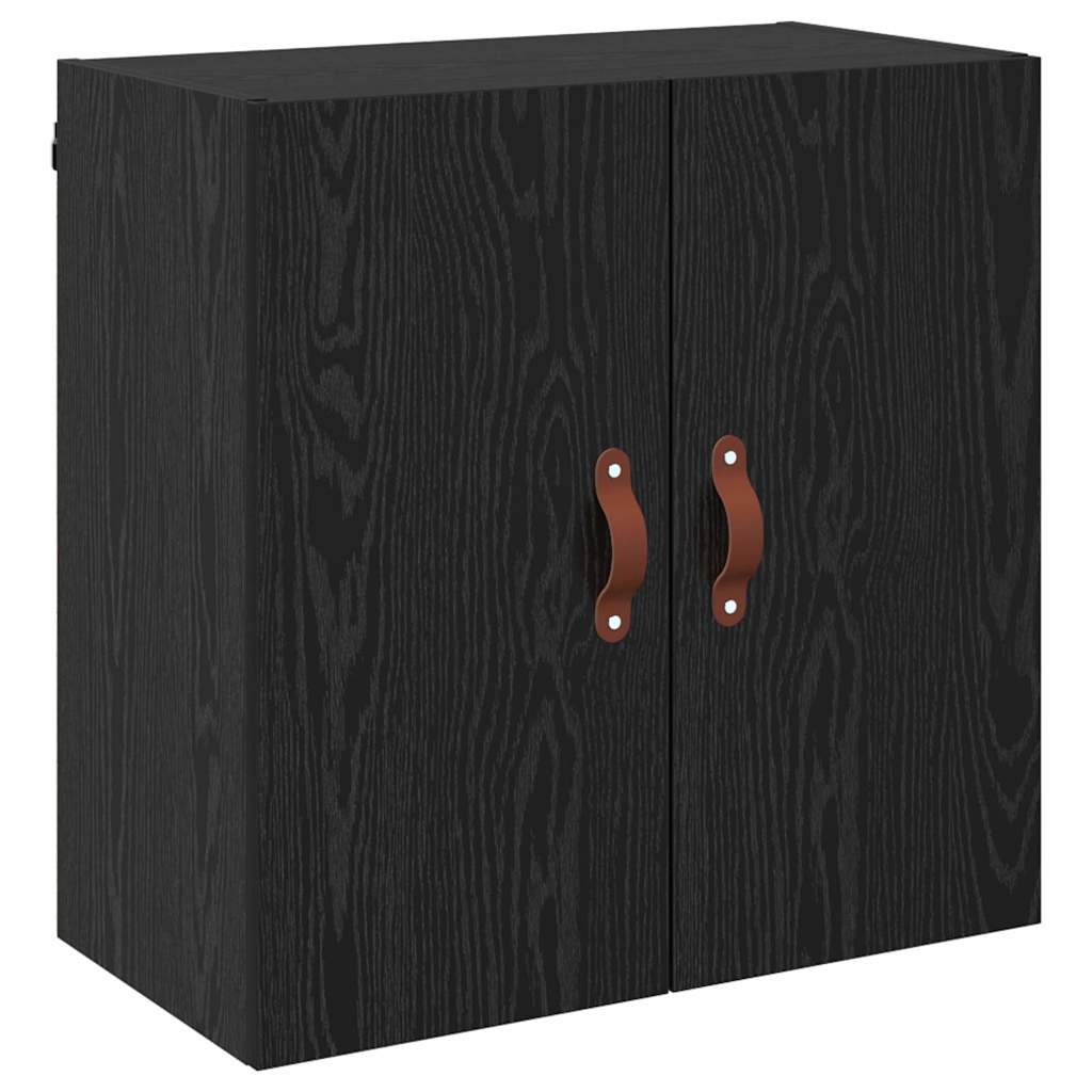 Vægskab 60 x 31 x 60 cm Konstrueret træ Sort eg