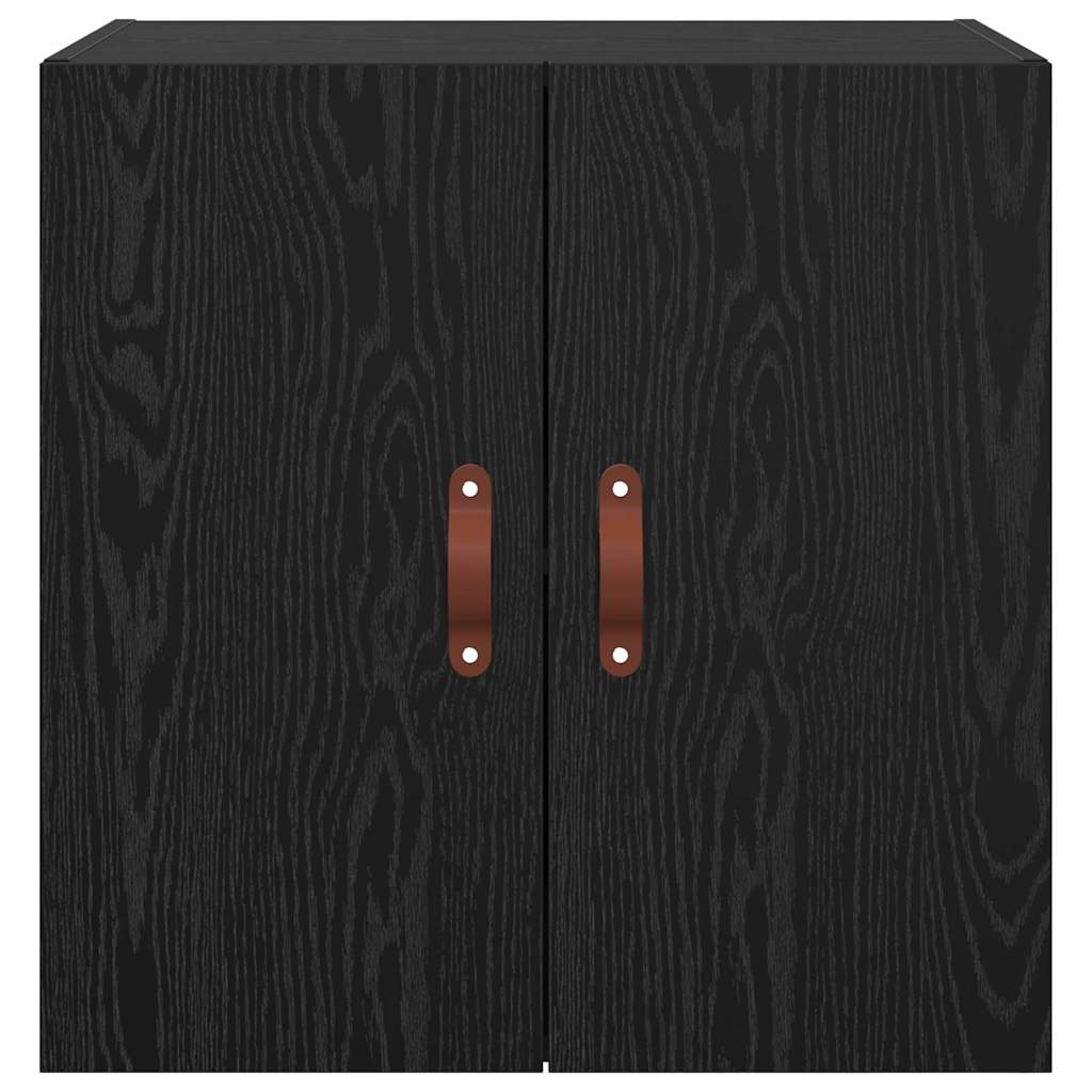 Vægskab 60 x 31 x 60 cm Konstrueret træ Sort eg