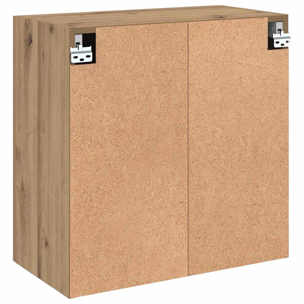 Vægmonteret skab 60 x 31 x 60 cm Konstrueret træ Artisan Egetræ