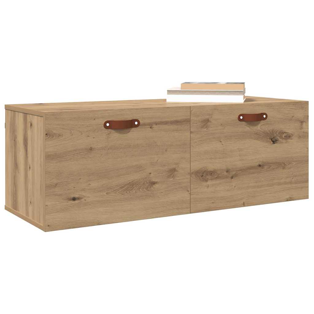 Vægmonteret skab 100 x 36,5 x 35 cm Konstrueret træ