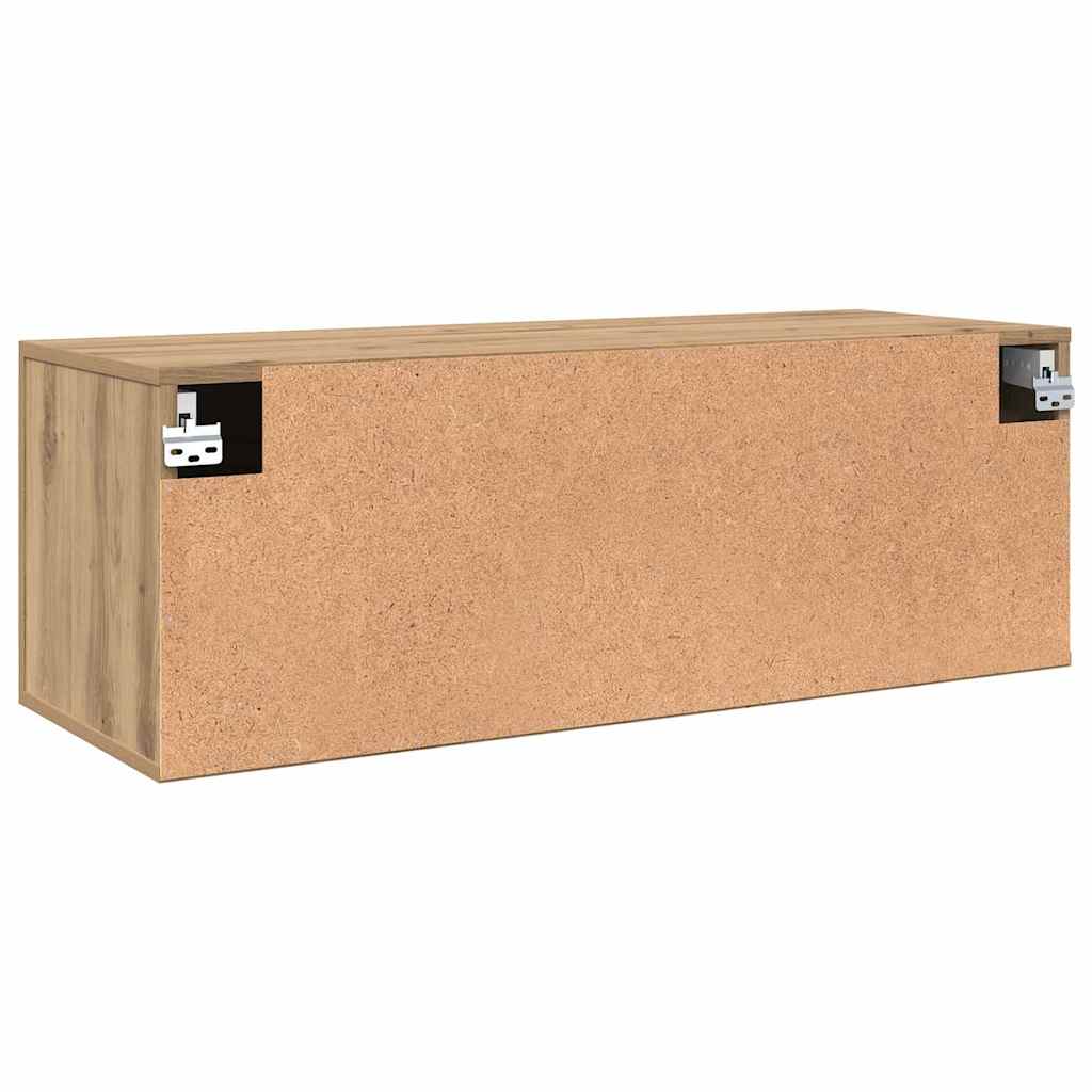 Vægmonteret skab 100 x 36,5 x 35 cm Konstrueret træ