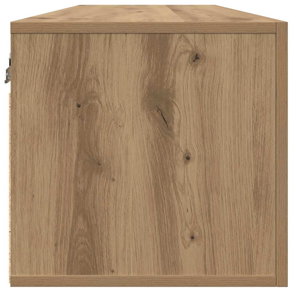 Vægmonteret skab 100 x 36,5 x 35 cm Konstrueret træ