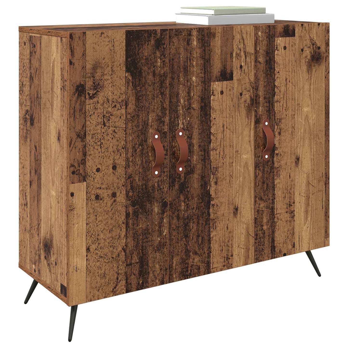 Sideboard Gammelt træ 89,5 x 34 x 80 cm Konstrueret træ