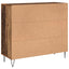 Sideboard Gammelt træ 90 x 32,5 x 80 cm Konstrueret træ
