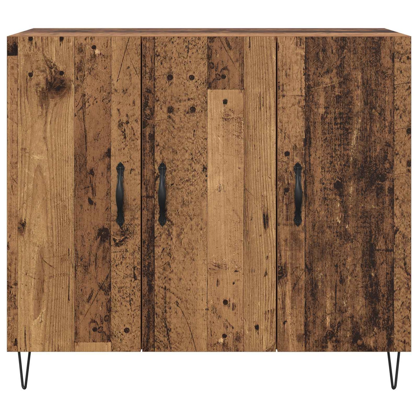 Sideboard Gammelt træ 90 x 32,5 x 80 cm Konstrueret træ