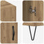 Sideboard Artisan Egetræ 90 x 32,5 x 80 cm Konstrueret træ