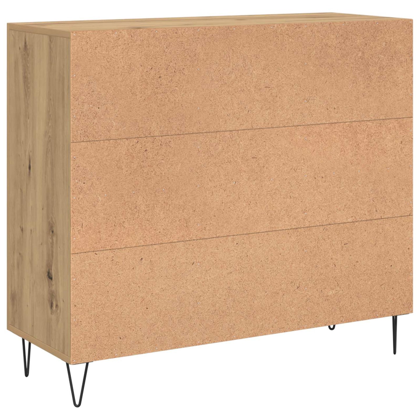 Sideboard Artisan Egetræ 90 x 32,5 x 80 cm Konstrueret træ