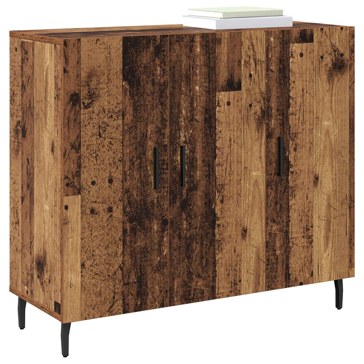 Sideboard Gammelt træ 90 x 34 x 80 cm Konstrueret træ