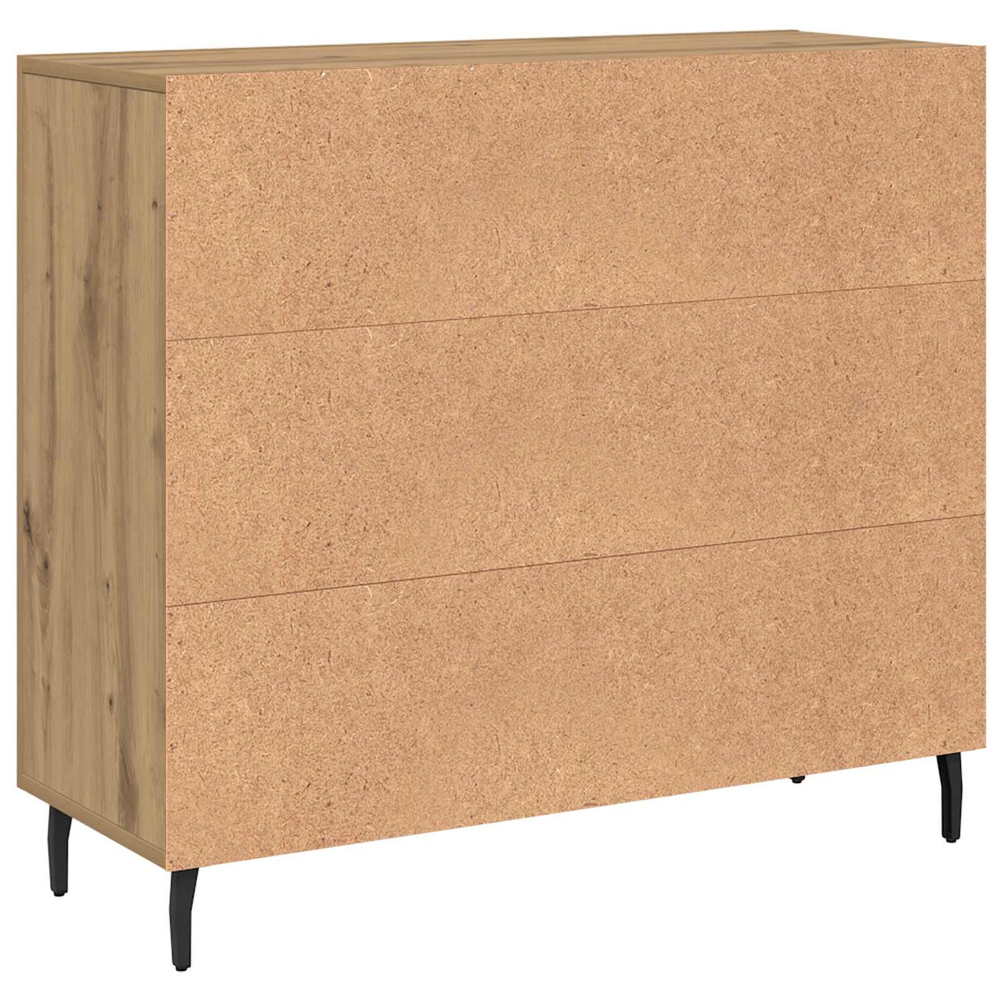 Sideboard Artisan Egetræ 90 x 34 x 80 cm Konstrueret træ