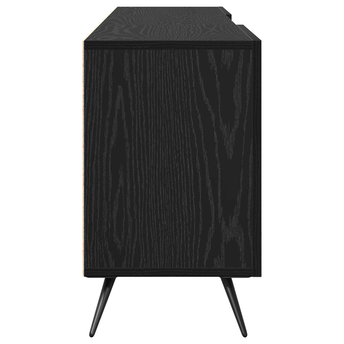 TV-skab 150 x 30 x 50 cm Sort eg Konstrueret træ