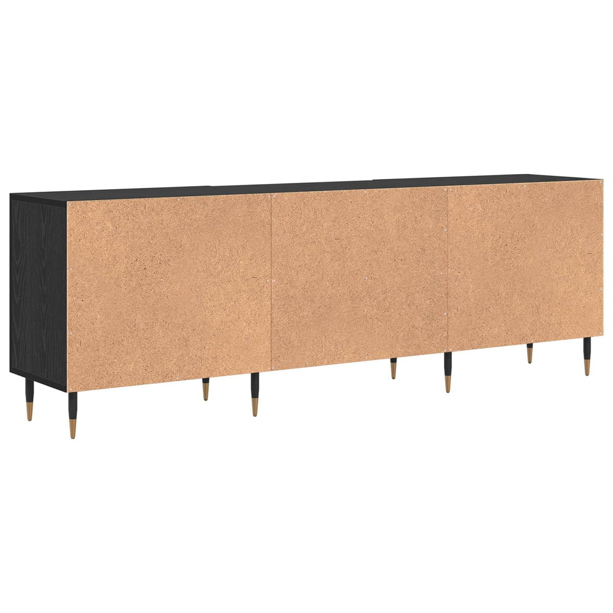 TV-skab 150 x 30 x 50 cm Sort eg Konstrueret træ
