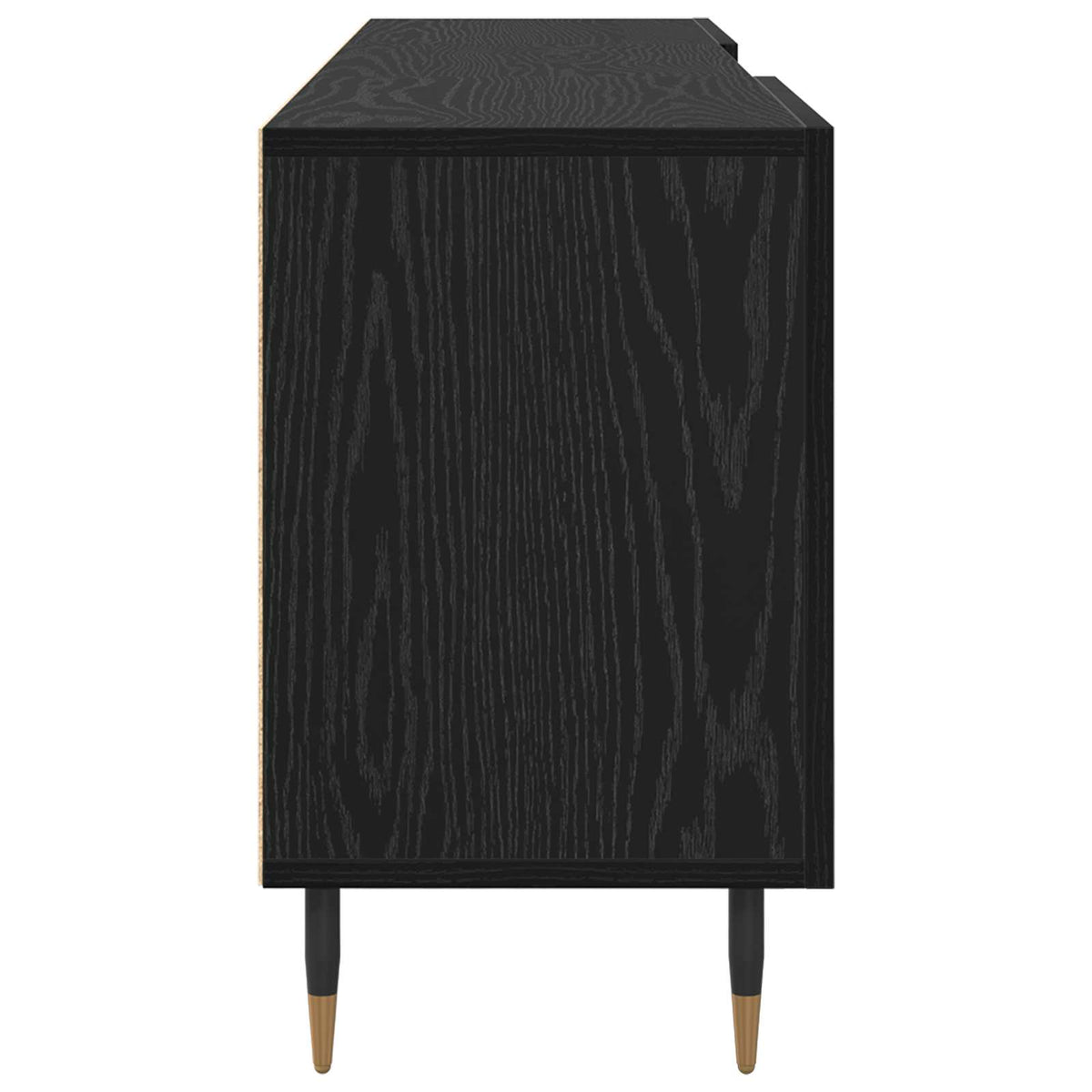 TV-skab 150 x 30 x 50 cm Sort eg Konstrueret træ