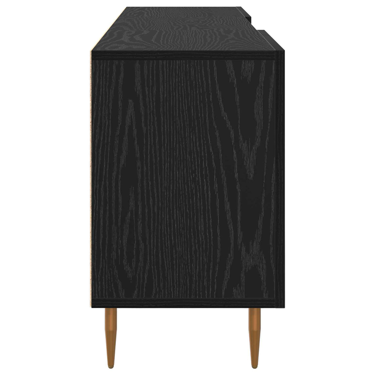 TV-skab 150 x 30 x 50 cm Sort eg Konstrueret træ