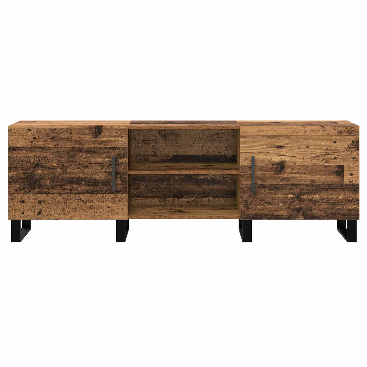 TV-skab 150 x 30 x 50 cm Gammelt træ Konstrueret træ
