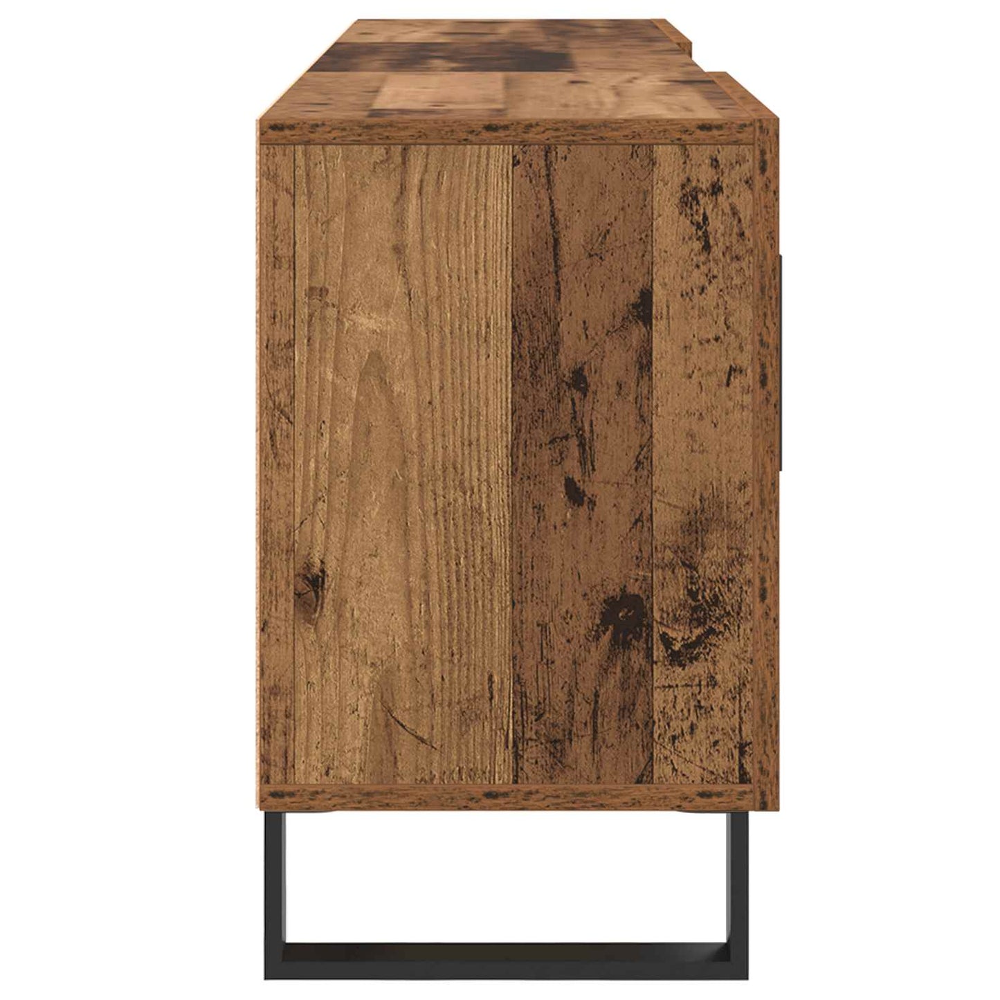 TV-skab 150 x 30 x 50 cm Gammelt træ Konstrueret træ