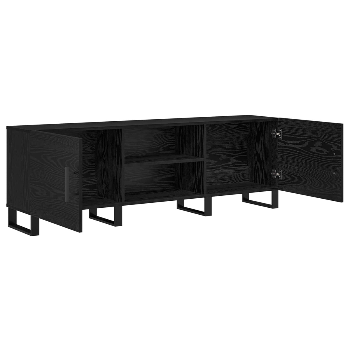 TV-skab 150 x 30 x 50 cm Sort eg Konstrueret træ