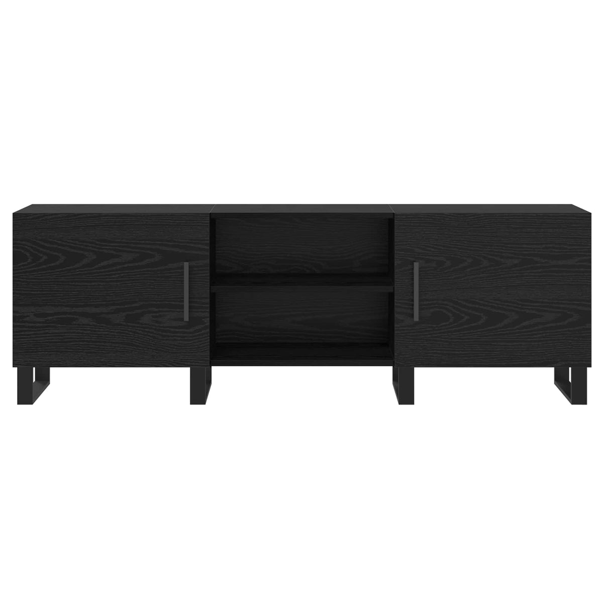 TV-skab 150 x 30 x 50 cm Sort eg Konstrueret træ