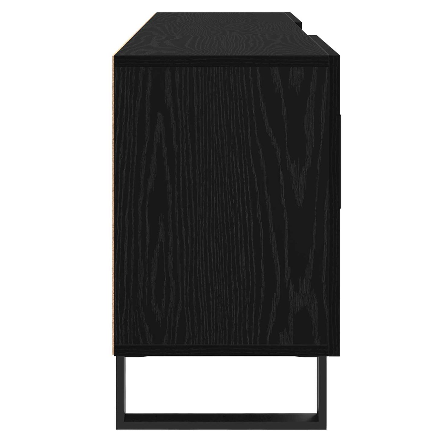 TV-skab 150 x 30 x 50 cm Sort eg Konstrueret træ