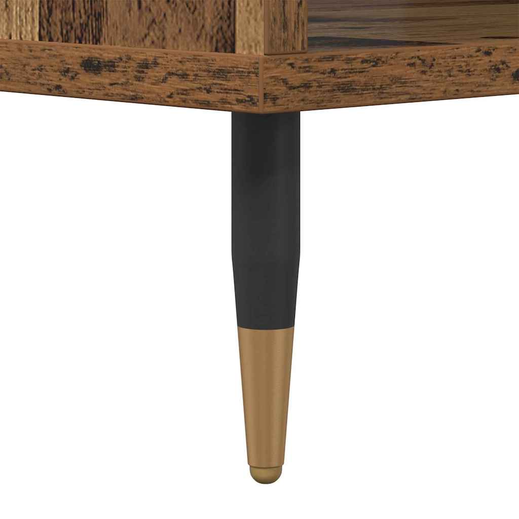Sofabord Gammelt træ 60 x 50 x 40 cm Konstrueret træ
