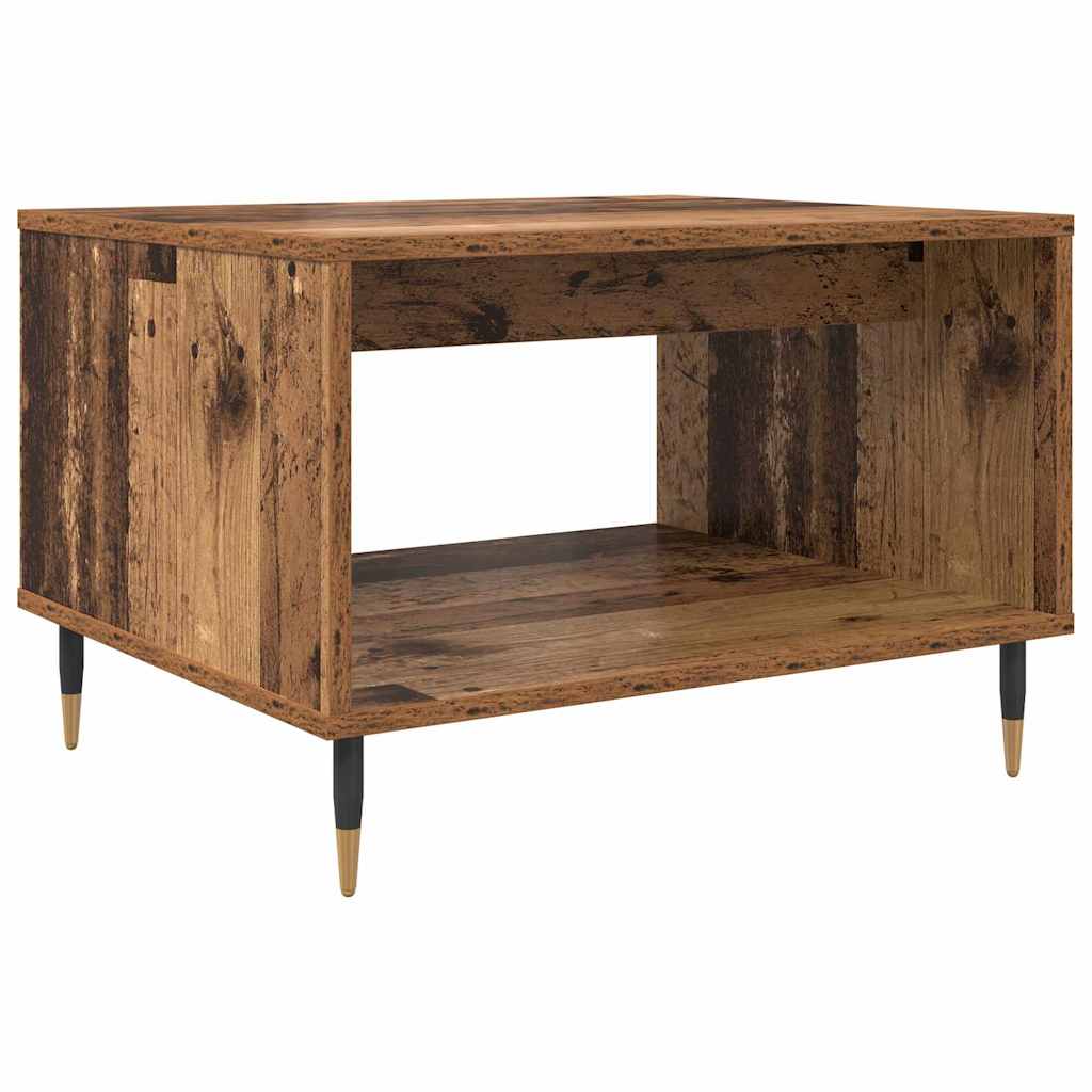Sofabord Gammelt træ 60 x 50 x 40 cm Konstrueret træ